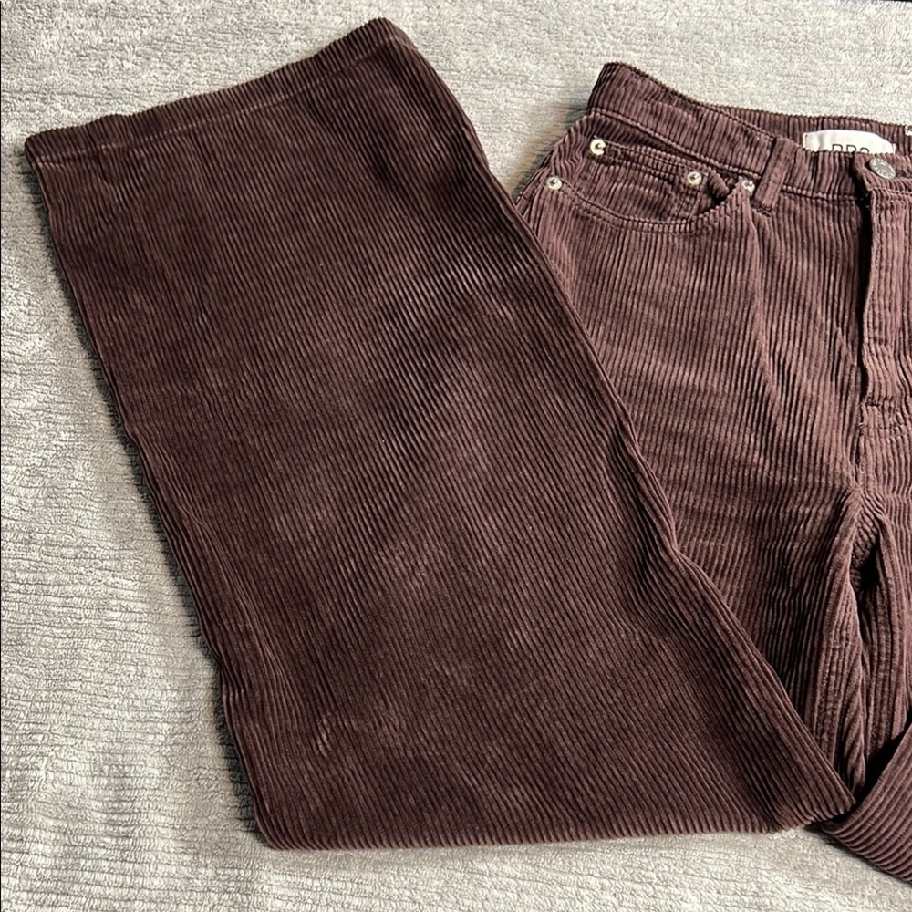 BDG Corduroy Pants High Rise Wide Leg Urban Outfitters size24.         order132 - Picture 11 of 15